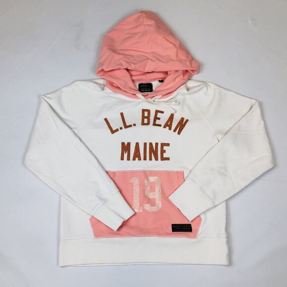LL Bean x Todd Snyder Raglan Organic French Terry Hoodie Maine Size Medium - Picture 1 of 9